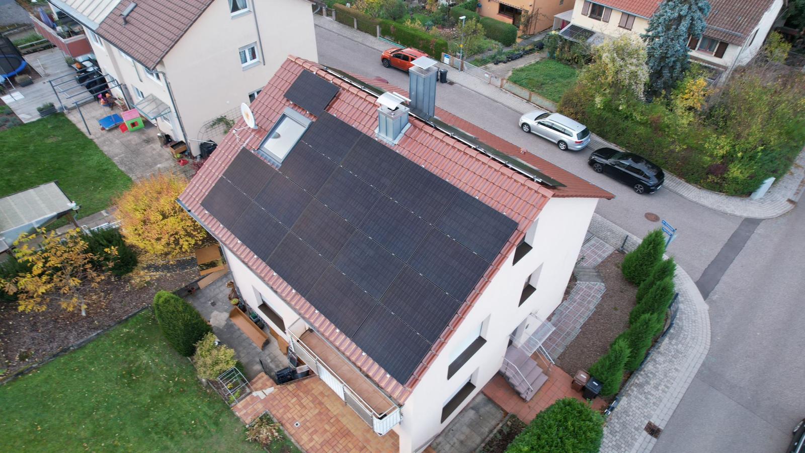 Photovoltaik-Referenzanlage 10,8 kWp in 75228 Ispringen