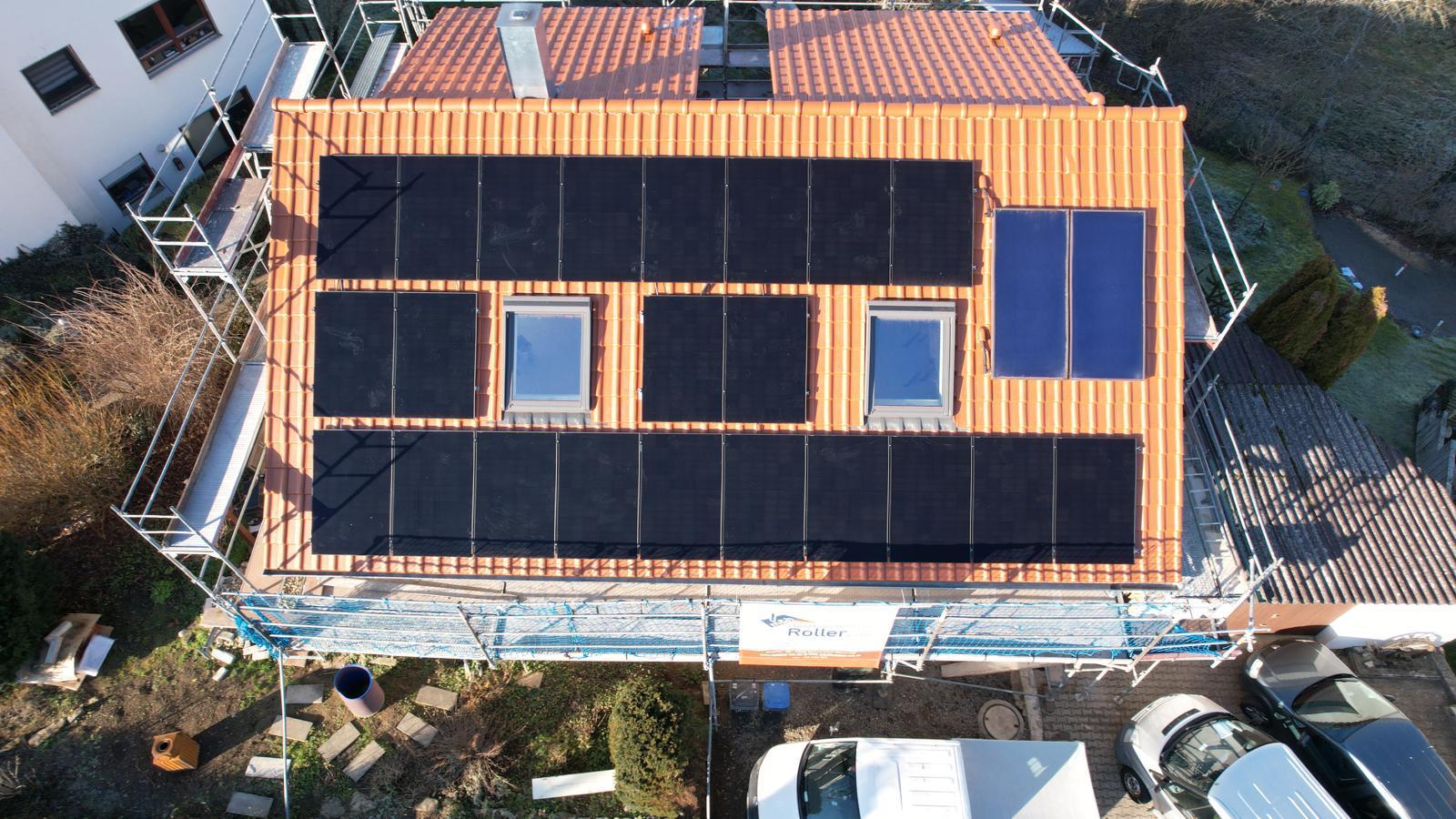Photovoltaik-Referenzanlage 10,45 kWp in 71287 Weissach